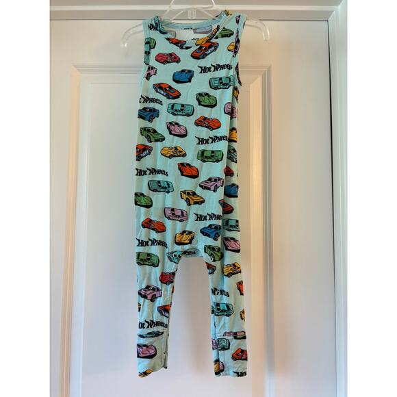 Posh Peanut Retro Hot Wheels Romper GUC Size 2T - Picture 1 of 5